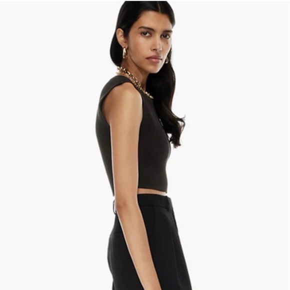 nwot Babaton contour muscle cropped tank XS - Picture 2 of 4